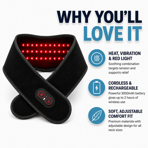NeckEase Pro ™ — Triple Therapy System