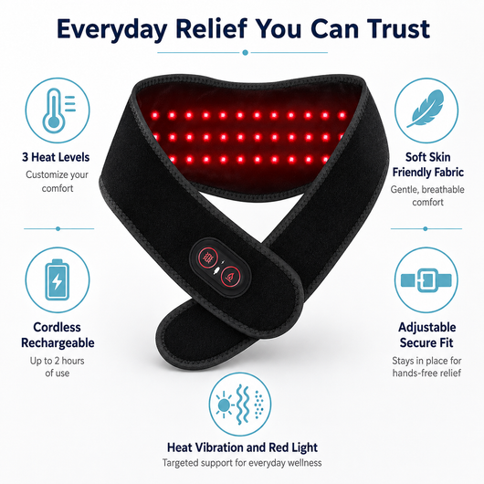 NeckEase Pro ™ — Triple Therapy System
